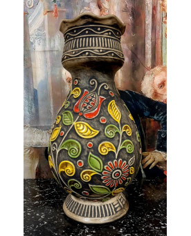 Le village de 58 brocanteurs - Buffet époque Empire en noyer