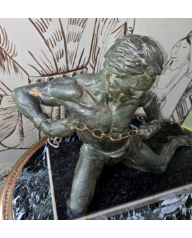 Le village de 58 brocanteurs - Buffet époque Empire en noyer
