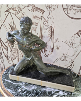 Le village de 58 brocanteurs - Buffet époque Empire en noyer