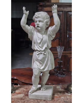 Le village de 58 brocanteurs - Buffet époque Empire en noyer