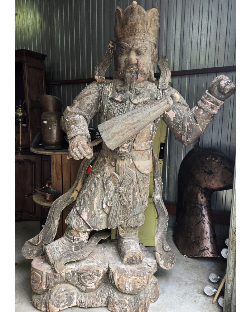 Le village de 58 brocanteurs - Buffet époque Empire en noyer
