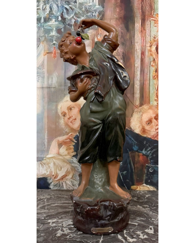 Le village de 58 brocanteurs - Buffet époque Empire en noyer