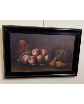 Le village de 58 brocanteurs - Jeanne Lechleitner : Nature Morte Aux Fruits