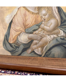 Le village de 58 brocanteurs - Buffet époque Empire en noyer