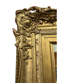 Le village de 58 brocanteurs - Buffet époque Empire en noyer
