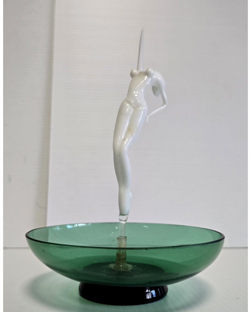 Village des brocanteurs 58 - Murano : baguier ou vide poche époque Art nouveau