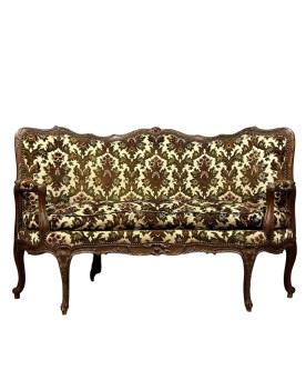 Le village de 58 brocanteurs -  Vitrine Venitienne en bois peint