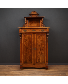 Le village de 58 brocanteurs - D'après Riesener : Secrétaire de style louis XVI en marqueterie