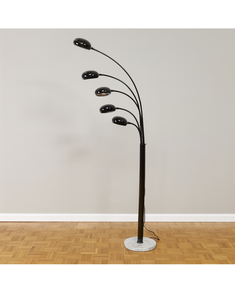 Le village de 58 brocanteurs -Lampadaire Design des années 1990 en métal