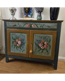Le village de 58 brocanteurs - D'après Riesener : Secrétaire de style louis XVI en marqueterie