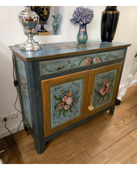 Le village de 58 brocanteurs - D'après Riesener : Secrétaire de style louis XVI en marqueterie