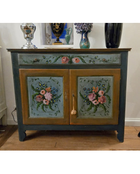 Le village de 58 brocanteurs - D'après Riesener : Secrétaire de style louis XVI en marqueterie
