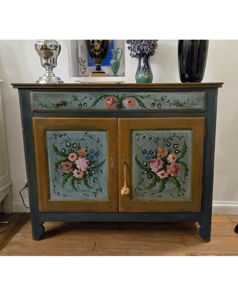 Le village de 58 brocanteurs - D'après Riesener : Secrétaire de style louis XVI en marqueterie