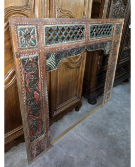 Le village de 58 brocanteurs - Buffet époque Empire en noyer