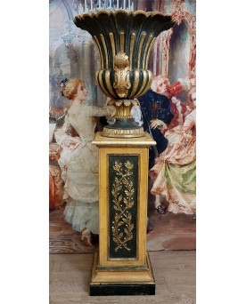 Le village de 58 brocanteurs -  Secrétaire époque Empire en noyer