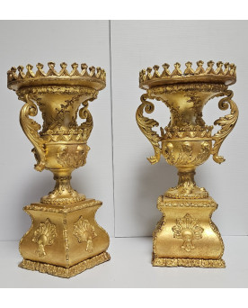 Le village de 58 brocanteurs -  Secrétaire époque Empire en noyer
