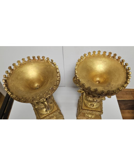 Le village de 58 brocanteurs -  Secrétaire époque Empire en noyer