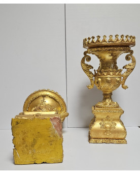 Le village de 58 brocanteurs -  Secrétaire époque Empire en noyer