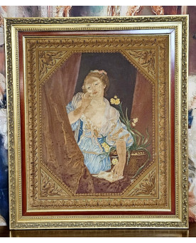 Le village de 58 brocanteurs -  Secrétaire époque Empire en noyer