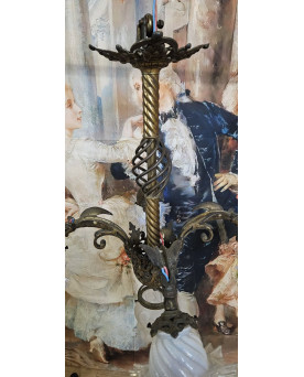 Le village de 58 brocanteurs - Buffet époque Empire en noyer