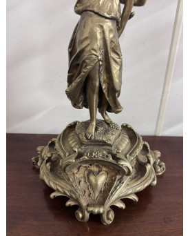 Le village de 58 brocanteurs - Buffet époque Empire en noyer