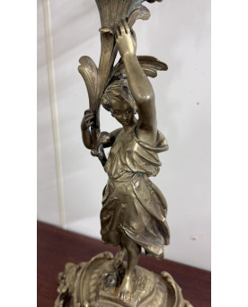 Le village de 58 brocanteurs - Buffet époque Empire en noyer