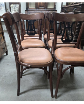 Le village de 58 brocanteurs -  Vitrine Venitienne en bois peint