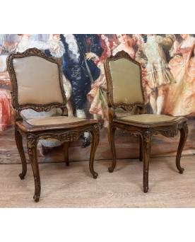 Le village de 58 brocanteurs -  Vitrine Venitienne en bois peint