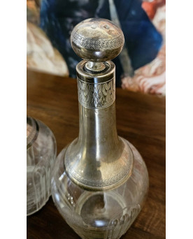 Village des brocanteurs 58 - Vitrine Anglaise époque Art Déco en acajou