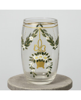 Le village de 58 brocanteurs -Vase époque Art Nouveau décoré à la main