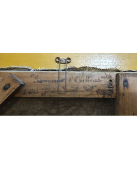 Le village de 58 brocanteurs - Buffet époque Empire en noyer