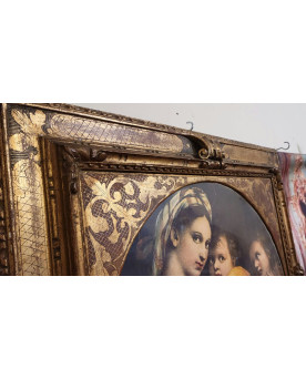 Le village de 58 brocanteurs - Buffet époque Empire en noyer