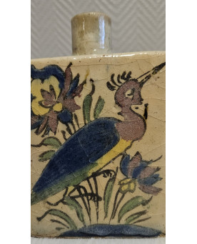 Le village de 58 brocanteurs - Art Islamique : ancien flacon Persan en céramique / Iznik / XIXeme