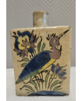 Le village de 58 brocanteurs - Art Islamique : ancien flacon Persan en céramique / Iznik / XIXeme