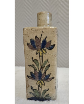 Le village de 58 brocanteurs - Art Islamique : ancien flacon Persan en céramique / Iznik / XIXeme