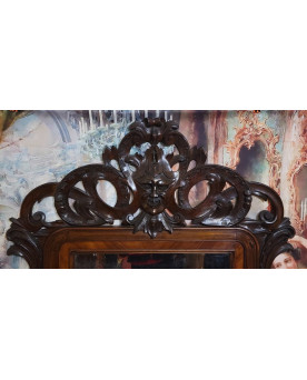 Le village de 58 brocanteurs - Buffet époque Empire en noyer