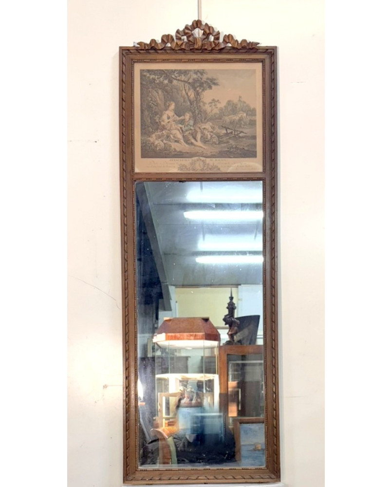 Le village de 58 brocanteurs - Buffet époque Empire en noyer