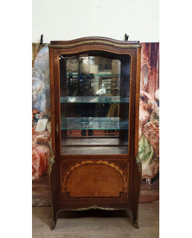 Le village de 58 brocanteurs - D'après Riesener : Secrétaire de style louis XVI en marqueterie
