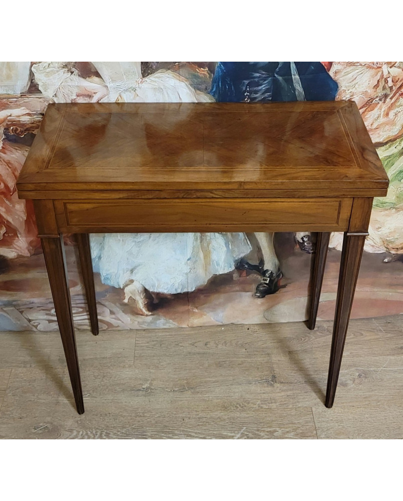 Le village de 58 brocanteurs -  Secrétaire époque Empire en noyer