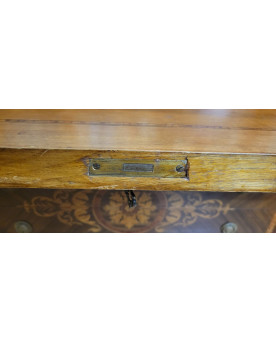 Le village de 58 brocanteurs -  Secrétaire époque Empire en noyer