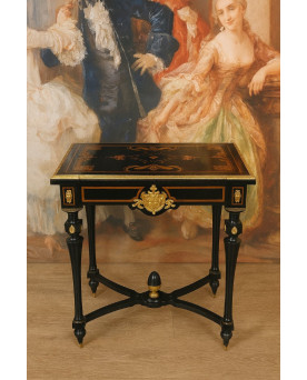 Le village de 58 brocanteurs - Buffet époque Empire en noyer