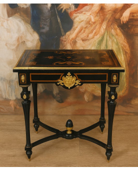 Le village de 58 brocanteurs - Buffet époque Empire en noyer