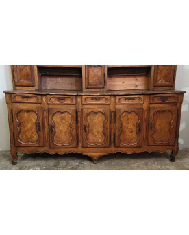 Le village de 58 brocanteurs - Buffet époque Empire en noyer