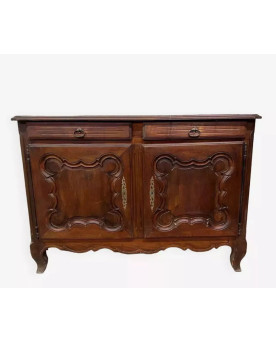 Le village de 58 brocanteurs - Buffet époque Louis XV en chene massif