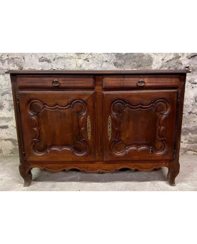 Le village de 58 brocanteurs - Buffet époque Louis XV en chene massif