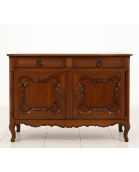 Le village de 58 brocanteurs - Buffet époque Louis XV en chene massif