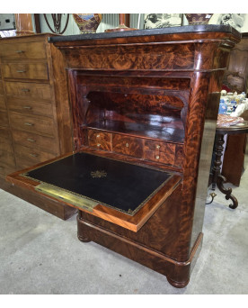 Le village de 58 brocanteurs - Buffet époque Empire en noyer