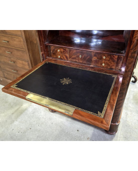 Le village de 58 brocanteurs - Buffet époque Empire en noyer