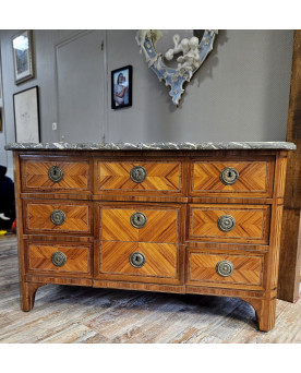 Le village de 58 brocanteurs - Buffet époque Empire en noyer