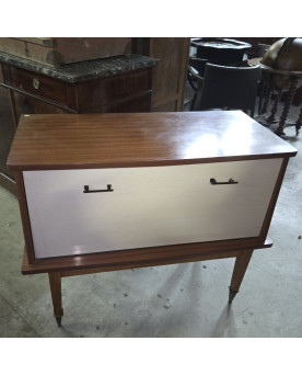Le village de 58 brocanteurs - Meuble Bar vintage de style Mid-Century des années 1950–60